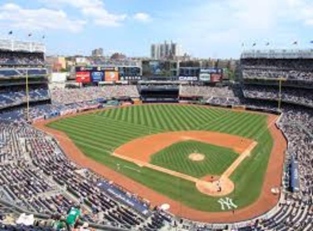 First game in the newly built Yankee Stadium is played