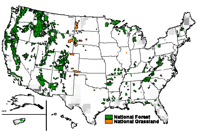 Establishment of National Forests