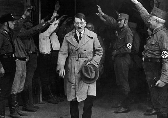Adolf Hitler publishes Mein Kampf