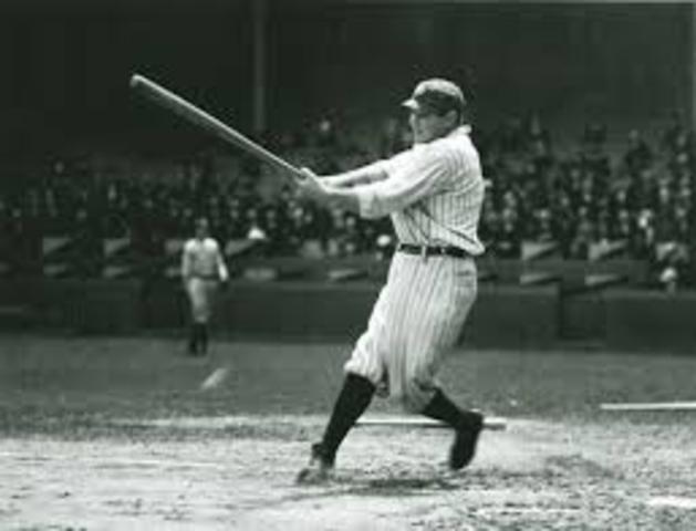 Babe Ruth Hits 60 Home Runs