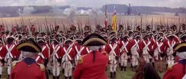 1,000's of Redcoats in Boston