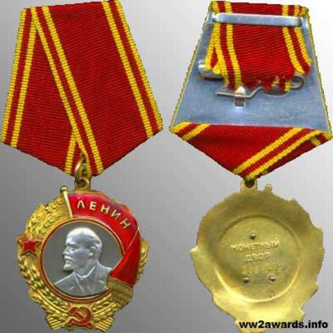 Yeltsin was awarded the Order of Lenin