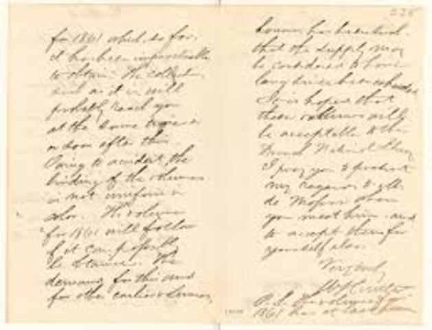 Archibald S. Alsop writes to Jessie