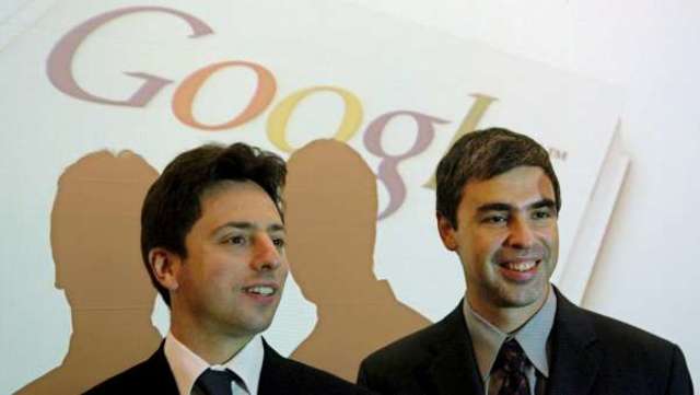 Larry Page y Serguéi Brin