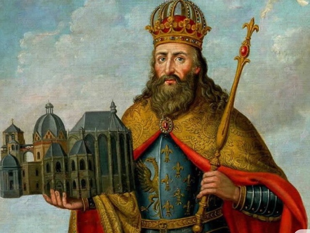 Carlo Magno re dei franchi