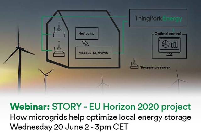 WEBINAR : STORY - EU Horizon 2020 project - How microgrids help optimize local energy storage | 20 juin 2018