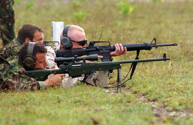 Fusiles de precision y sus tiradores