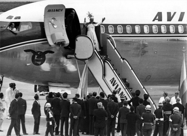 El Papa Pablo VI visitó Colombia