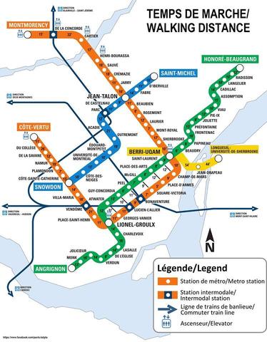 Début du métro de Montréal