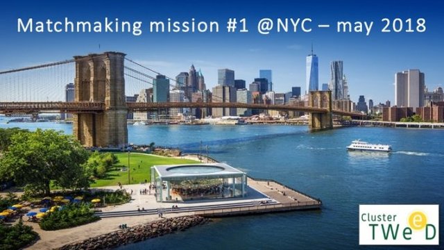 US Matchmaking Mission & Smart City Expo | New York City - du 07 au 11 mai 2018