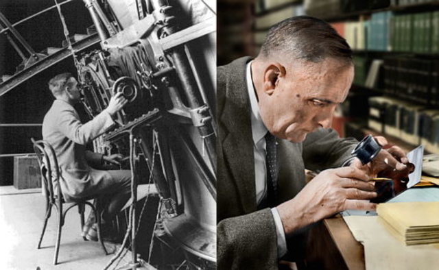 Edwin Hubble&nbsp;descubre que el&nbsp;Universo&nbsp;se expande, y junto a&nbsp;Milton Humason&nbsp;formulan la&nbsp;ley que rige esta expansión.
