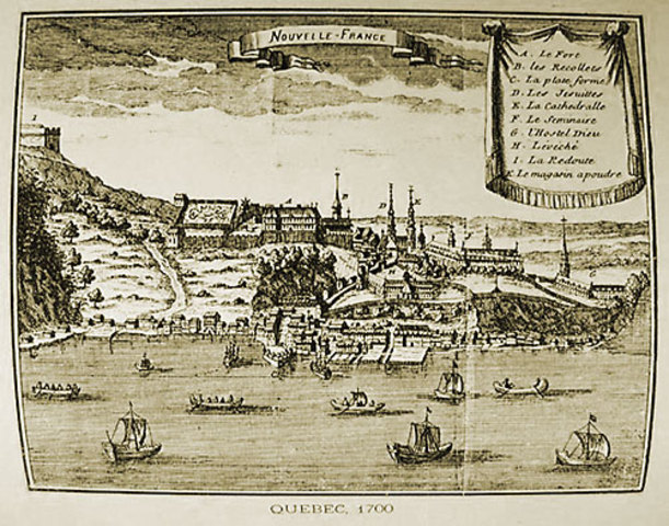 Colony of Quebec is Founded