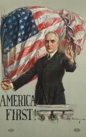 Nov 2, 1920 Warren G. Harding