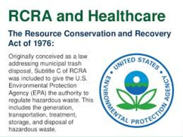 Resource Conservation and Recovery Act: U.S.