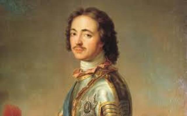 Peter the Great Becomes Emperor