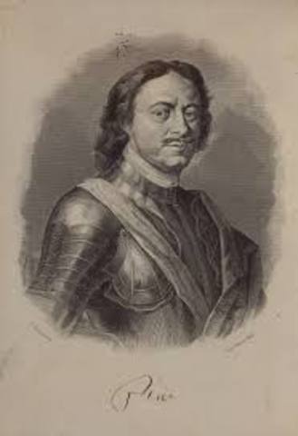 Peter the Great's Birth