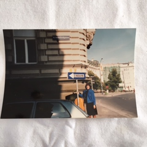 Street where the Baurs lived 1991