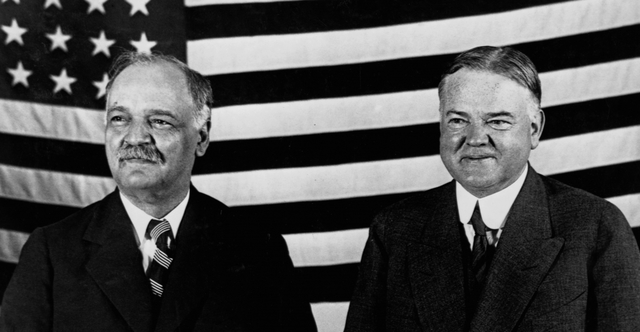 Herbert Hoover is elected president