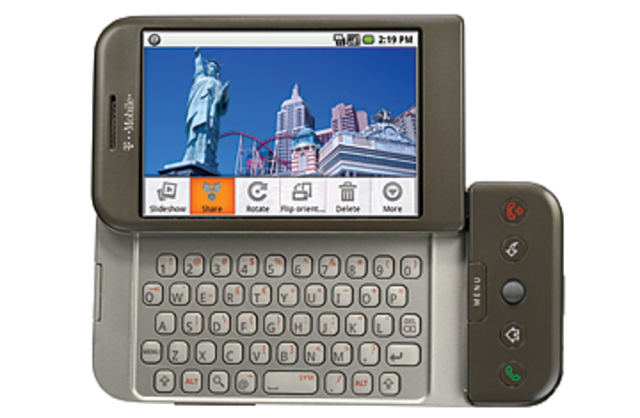 Google and T-Mobile revelan el T-Mobile G1, Primer teléfono en usar la tecnología de Google