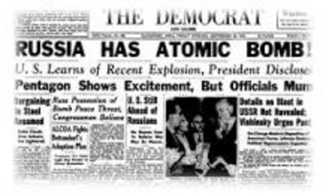 USSR Gets Atomic Bomb