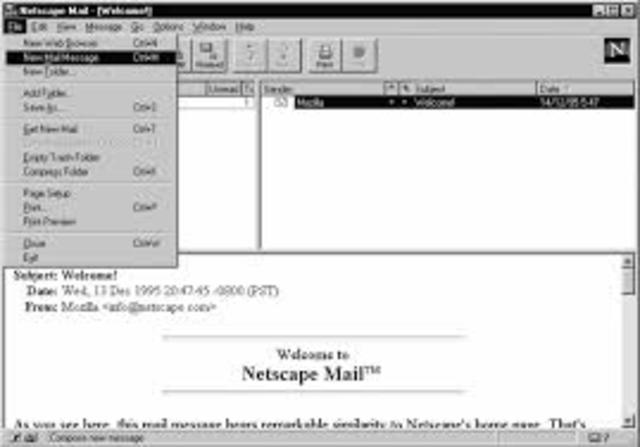 Primer programa para enviar correo electrónico