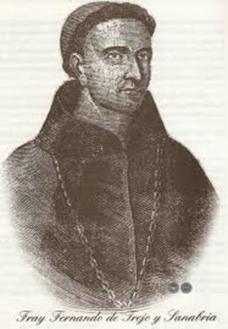 El franciscano fray Alonso de Bolaños