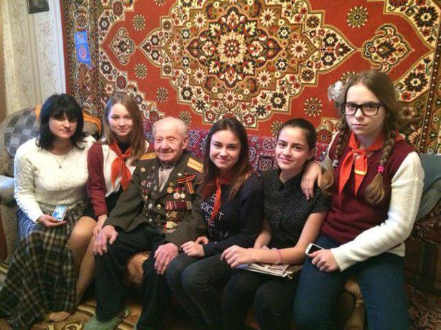 Поздравление ветеранов