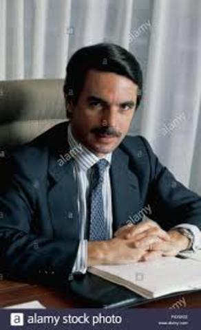 José María Aznar López (Madrid, 1953)