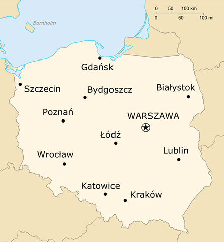 Germany captured Warsaw in 1915 but after the war Warsaw became the capital of Poland