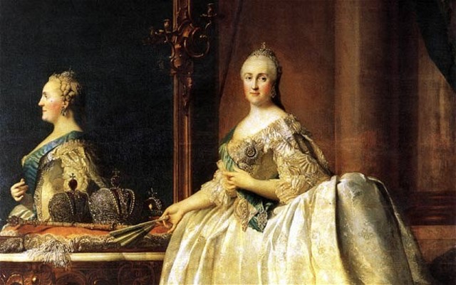 The empress of Russia dies, so Catherine the Great starts a coup to become empress