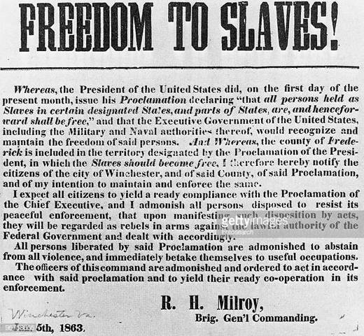 Emancipation Proclamation