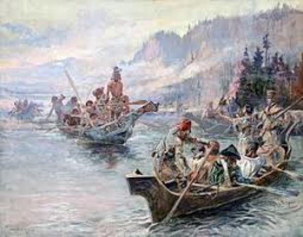 Beginning of Lewis and Clark expeditions