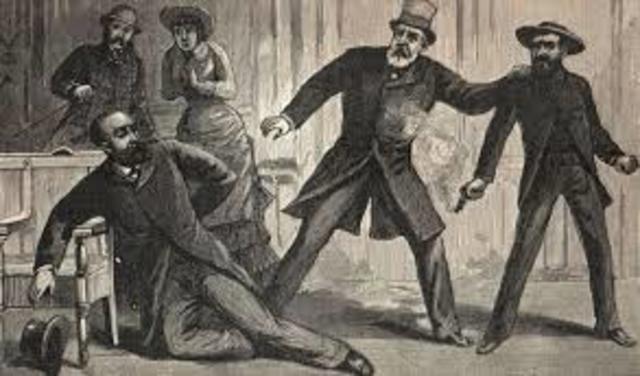 President James A. Garfield was Assasinated