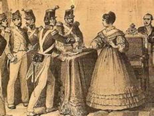 Pronunciamiento de los sargentos de La Granja. Restablecimiento de la Constitución de 1812