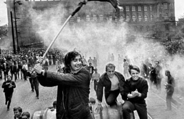 Student revolt in Paris