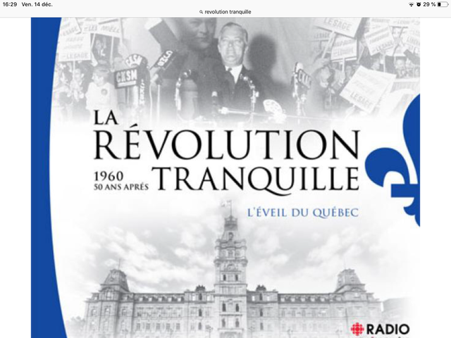 La révolution tranquille