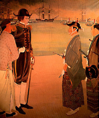 The "Black Ships" Open Japan