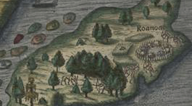 Roanoke Island founded.