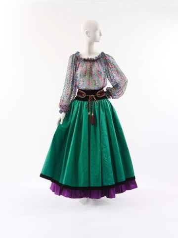 Yves Saint Laurent. "Folkloric Ensemble"