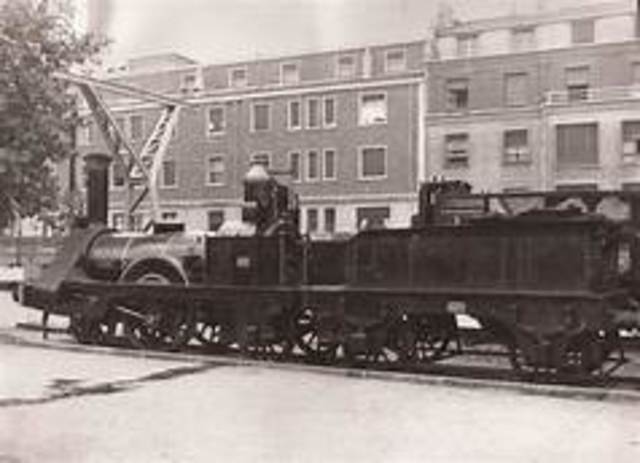 Primer ferrocarril:Barcelona-Mataró