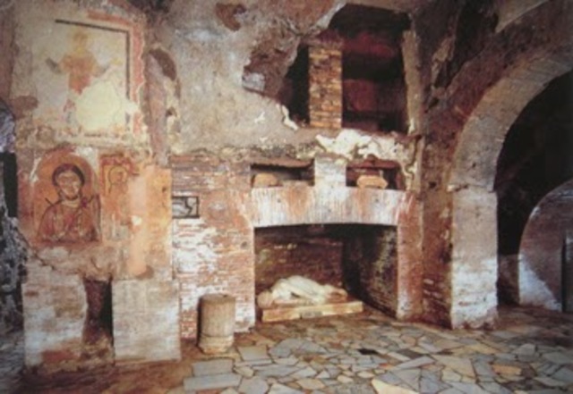Catacumba de San Calixto. Roma