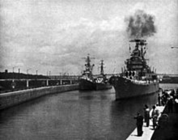 Ouverture de la voie maritime du St-Laurent