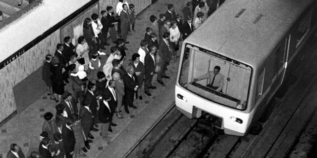 Inauguration du métro de Montréal