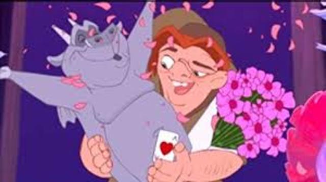 The hunchback of Notre Dame