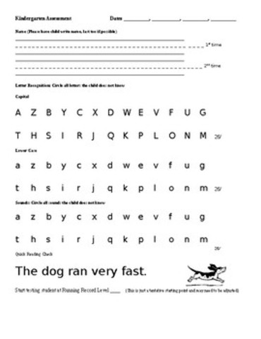 (September)  Reading Assessment Benchmark