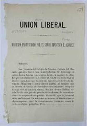 O´Donell funda la Unión Liberal