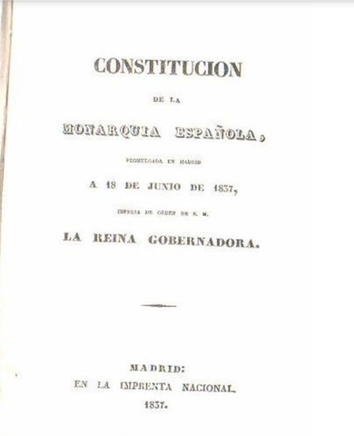 Constitución española de 1837