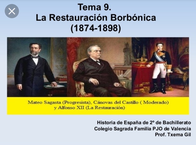 Restauracion borbónica