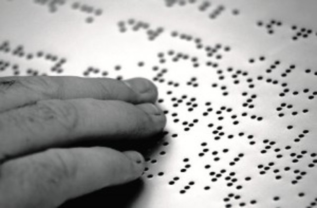 Sistema Braille para ciegos