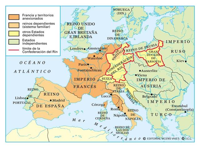 El Imperio Napoleonico (DESDE 1804 a 1815)